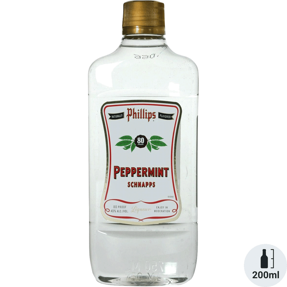 Phillips Peppermint Schnapps 80 Proof