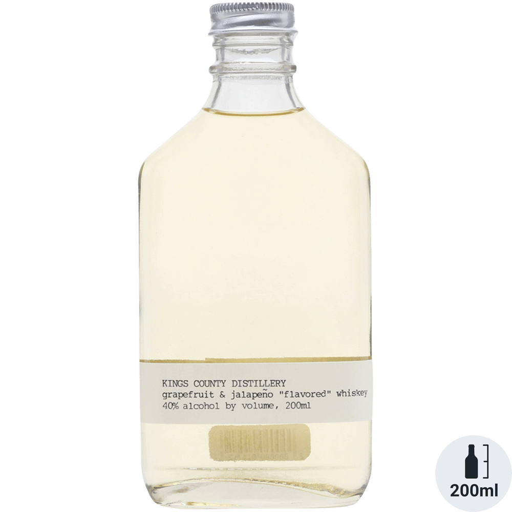 Kings County Grapefruit-Jalapeno Whiskey