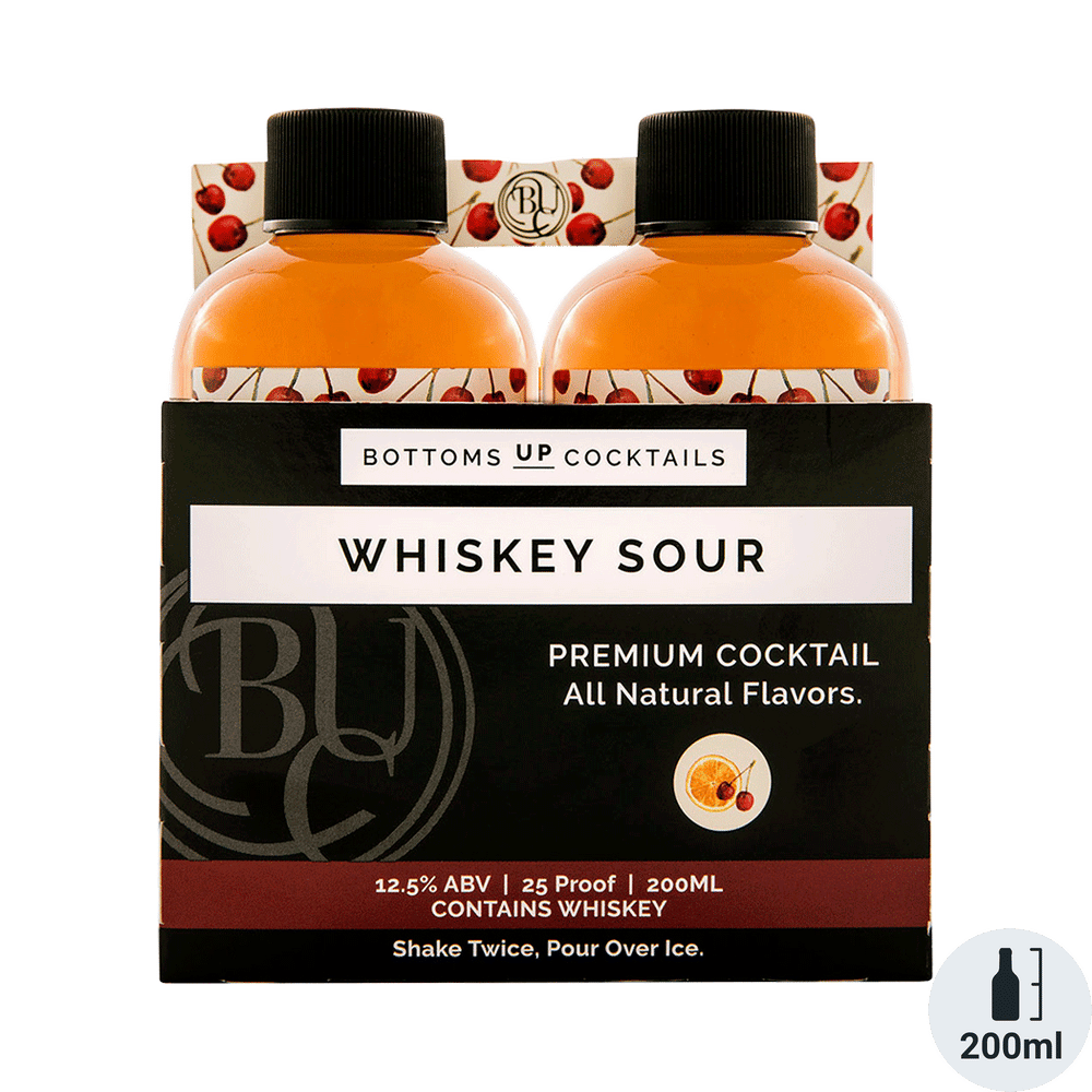 Bottoms Up Whiskey Sour
