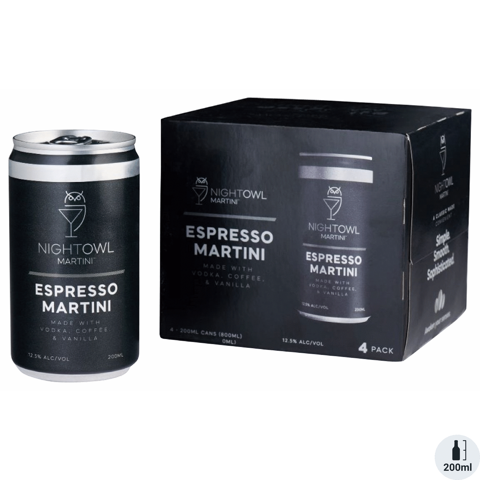 NightOwl Ready-to-Drink Vodka Espresso Martini