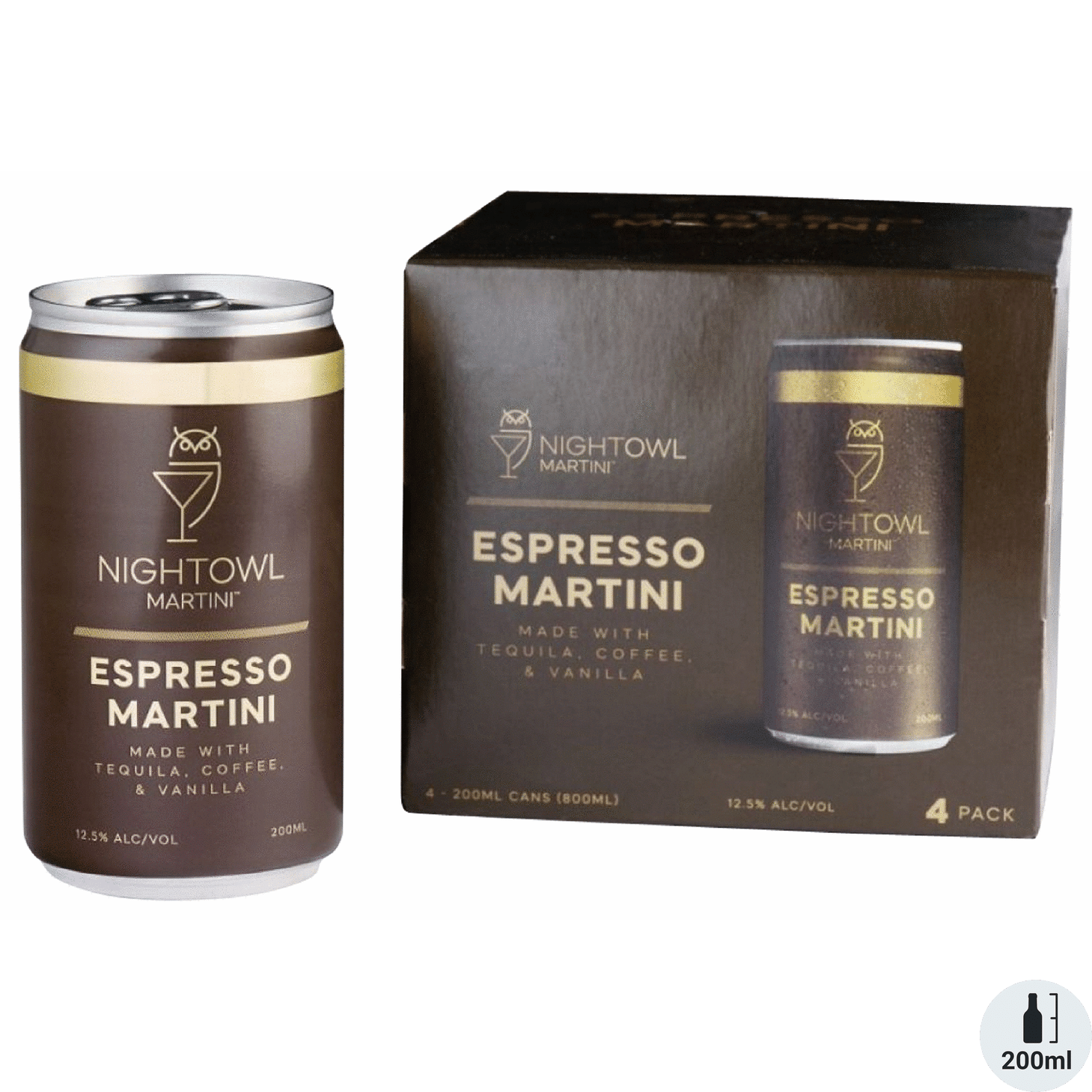 NightOwl Ready-to-Drink Tequila Espresso Martini