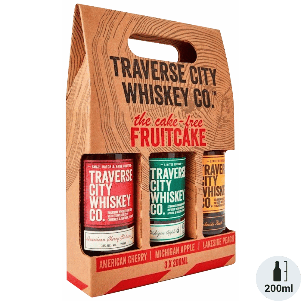 Traverse City Whiskey Cake Free Fruitcake Variety Pack