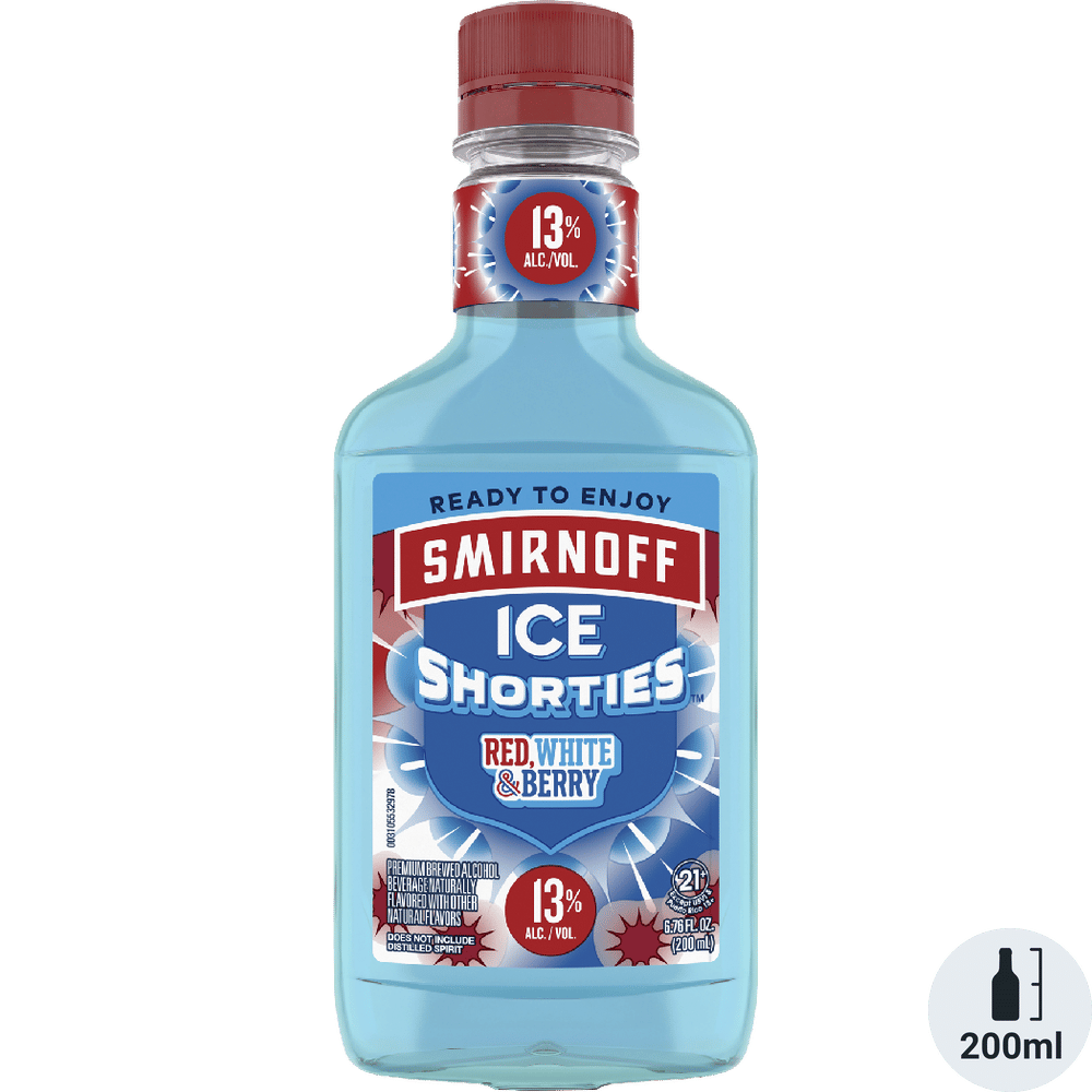 Smirnoff Ice Red White and Berry Shorties