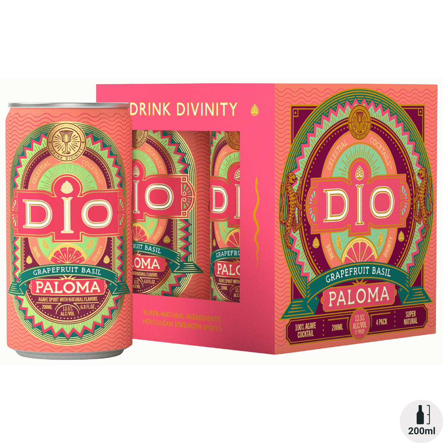 DIO Grapefruit Basil Paloma