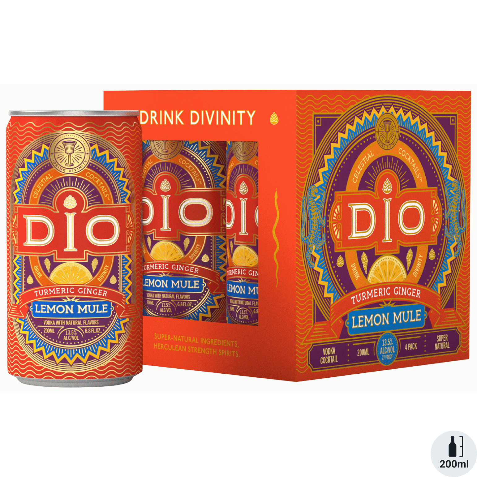 DIO Turmeric Ginger Lemon Mule