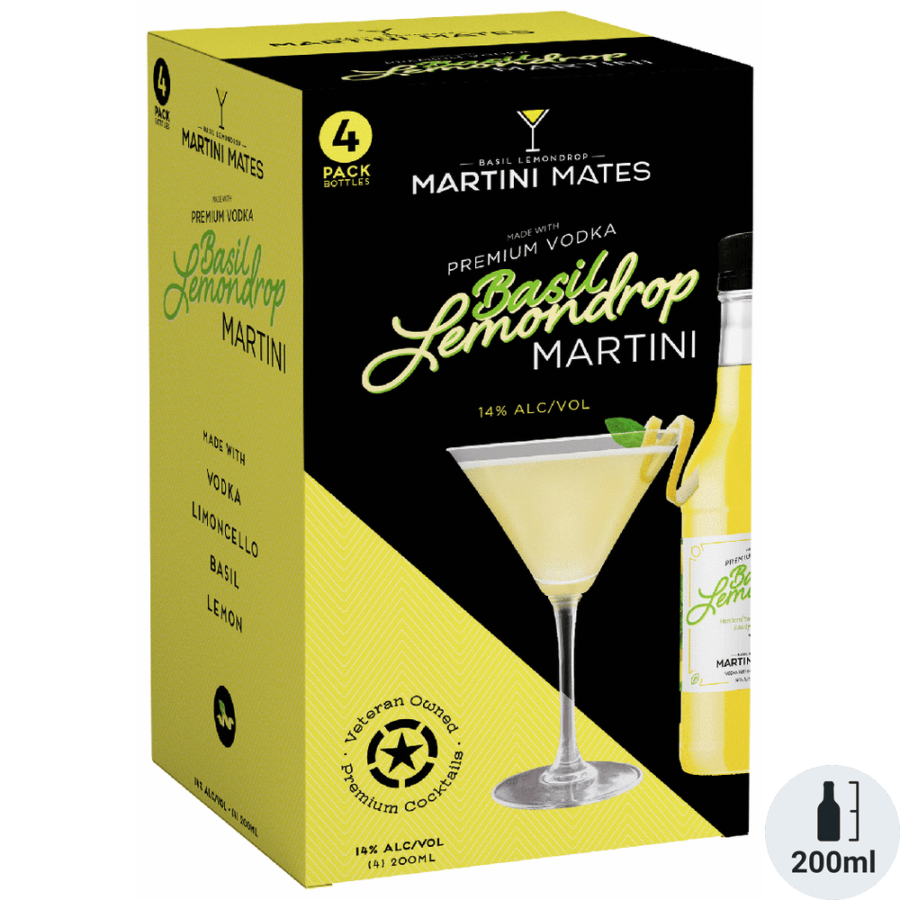 Martini Mates Basil Lemondrop