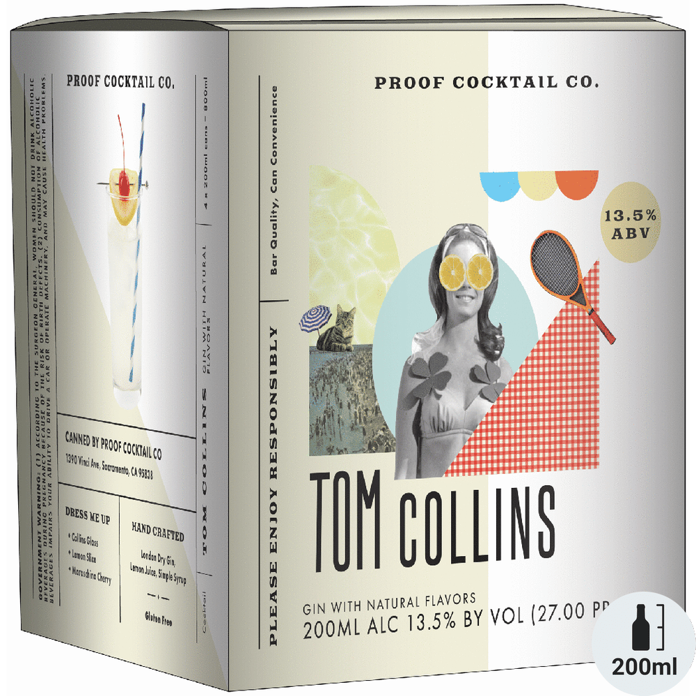 Proof Cocktail Co. Tom Collins