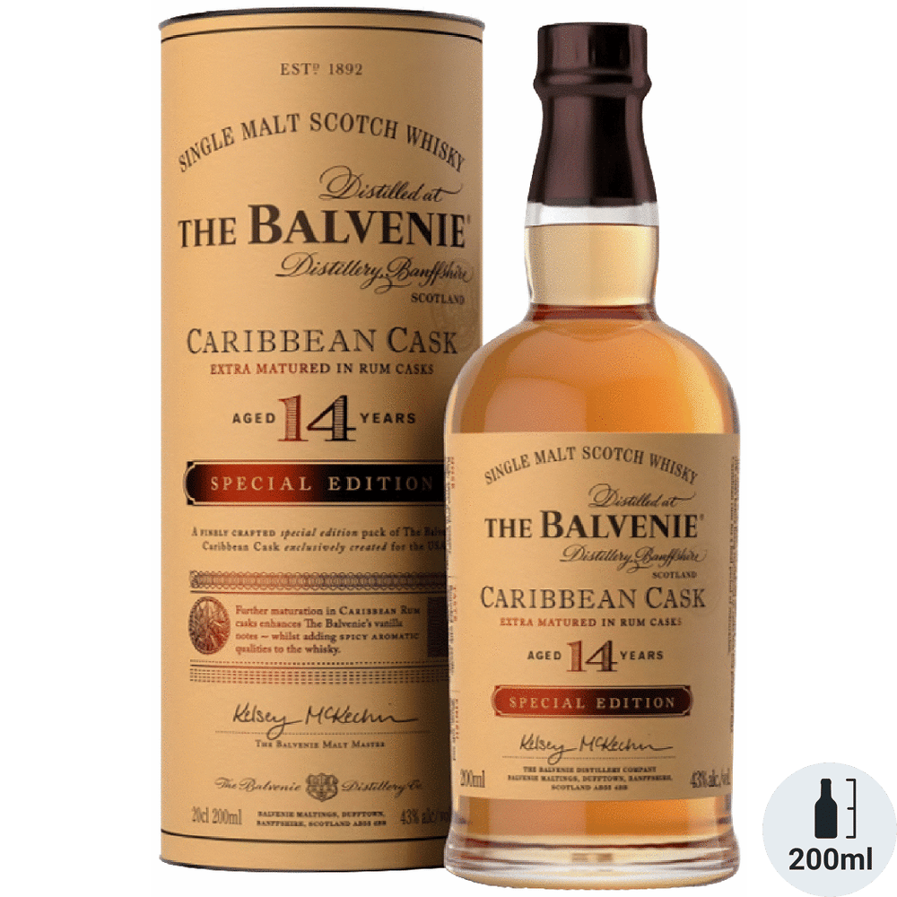 The Balvenie Caribbean Cask 14 Year Old Single Malt Scotch Whisky