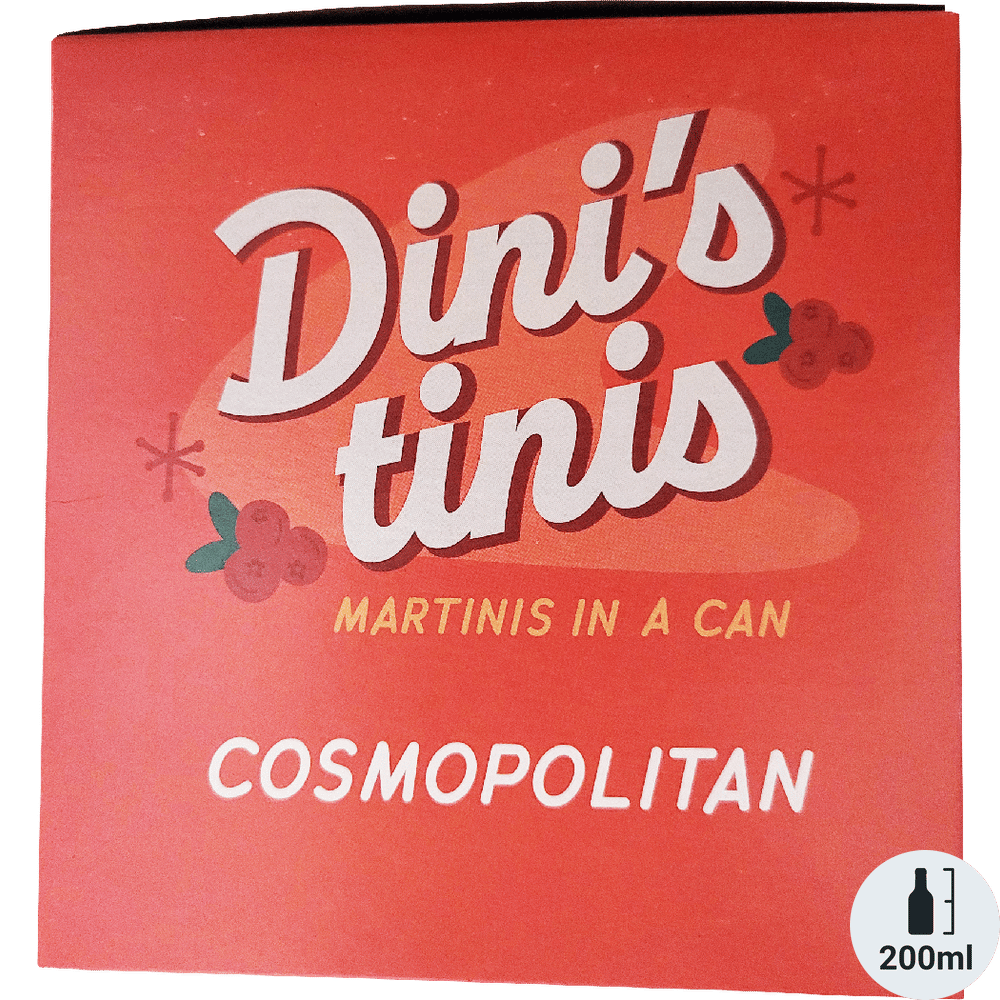 Dini's Tinis Cosmopolitan Martini