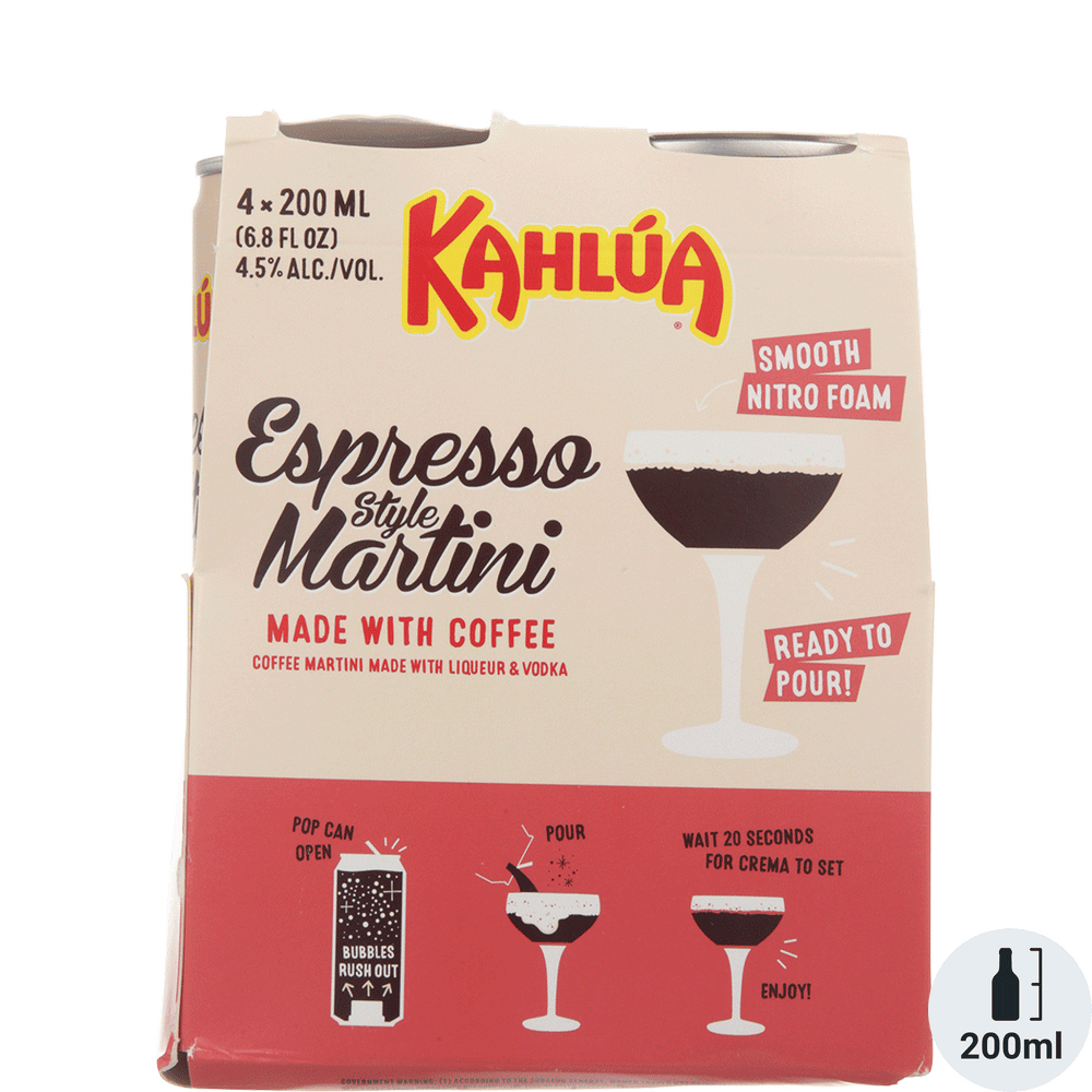 Kahlua Espresso Martini RTD