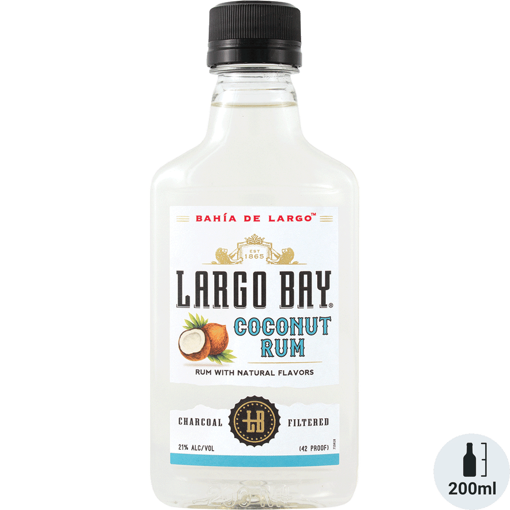 Largo Bay Rum Coconut Plastic