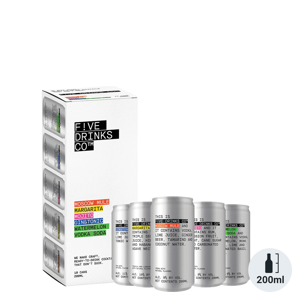 Five Drinks Variety Pack