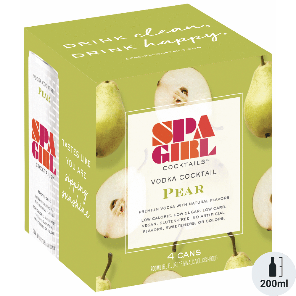 Spa Girl Vodka Cocktail Pear