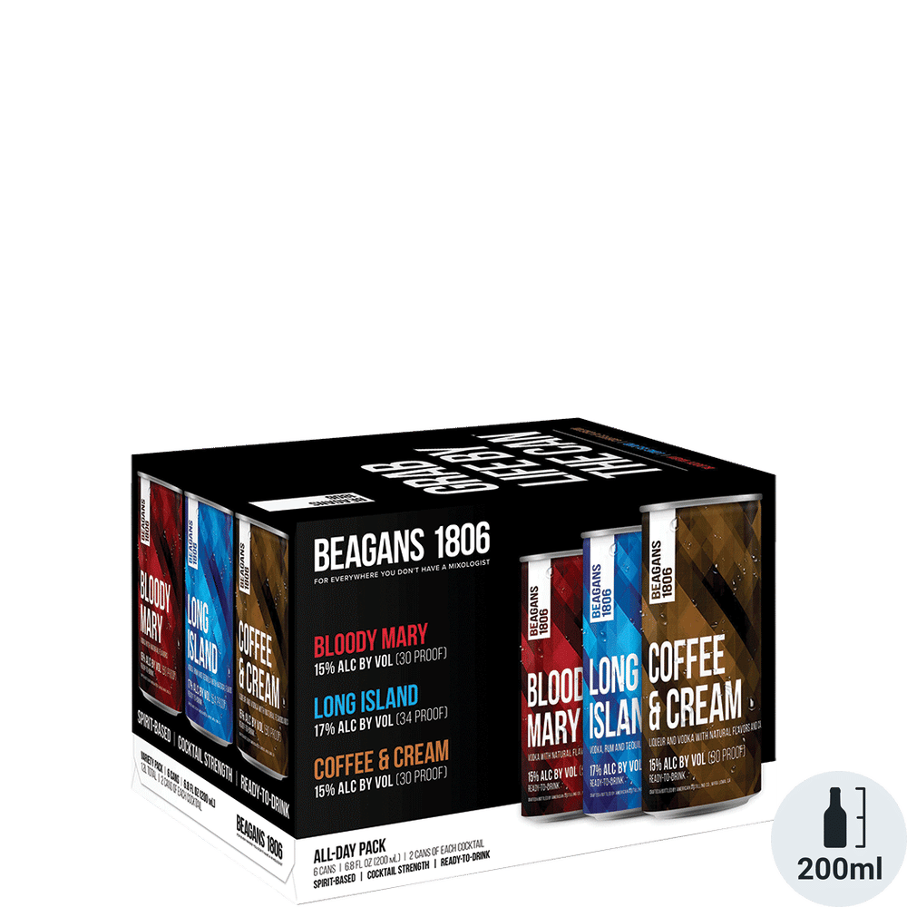 Beagans 1806 RTD Variety All-Day Pack