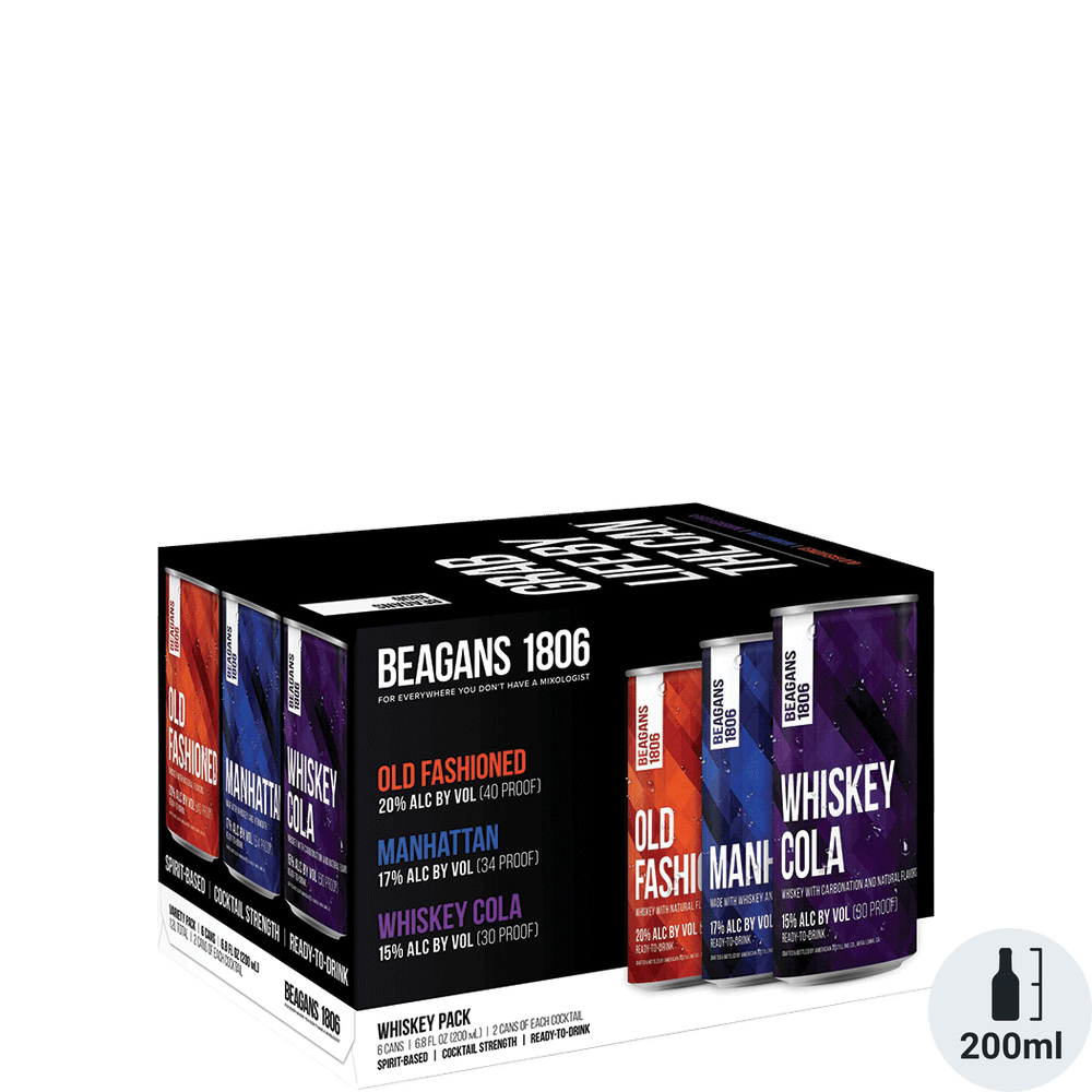 Beagans 1806 RTD Variety Whiskey Pack
