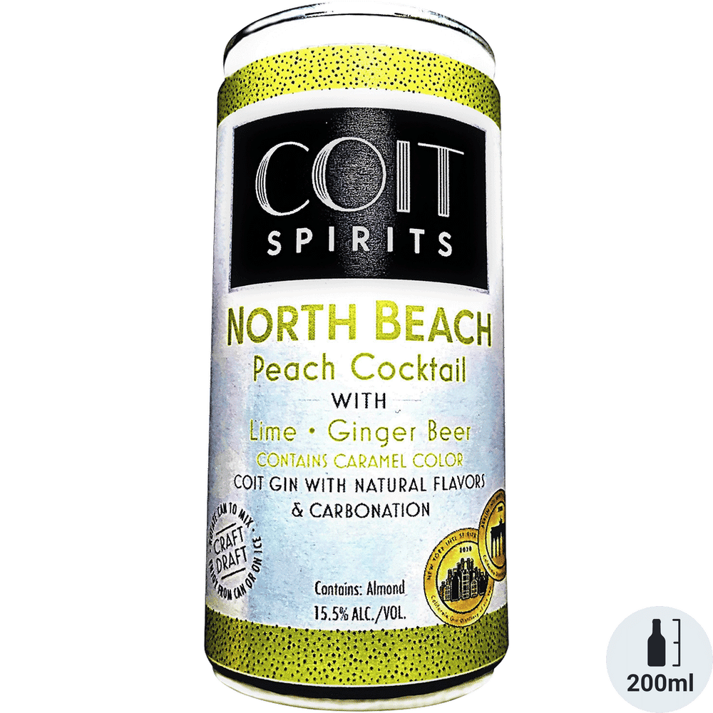 Coit Spirits North Beach Peach Cocktail