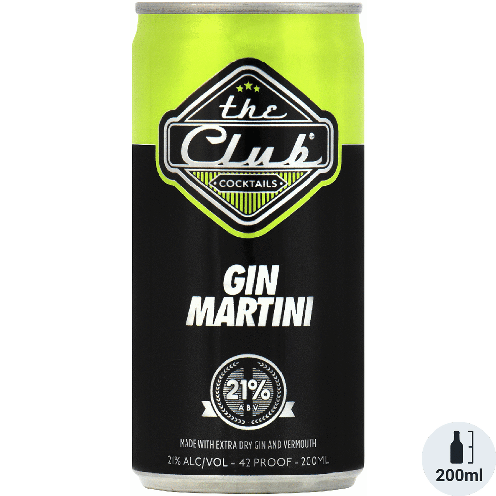 Club Cocktails Gin Martini