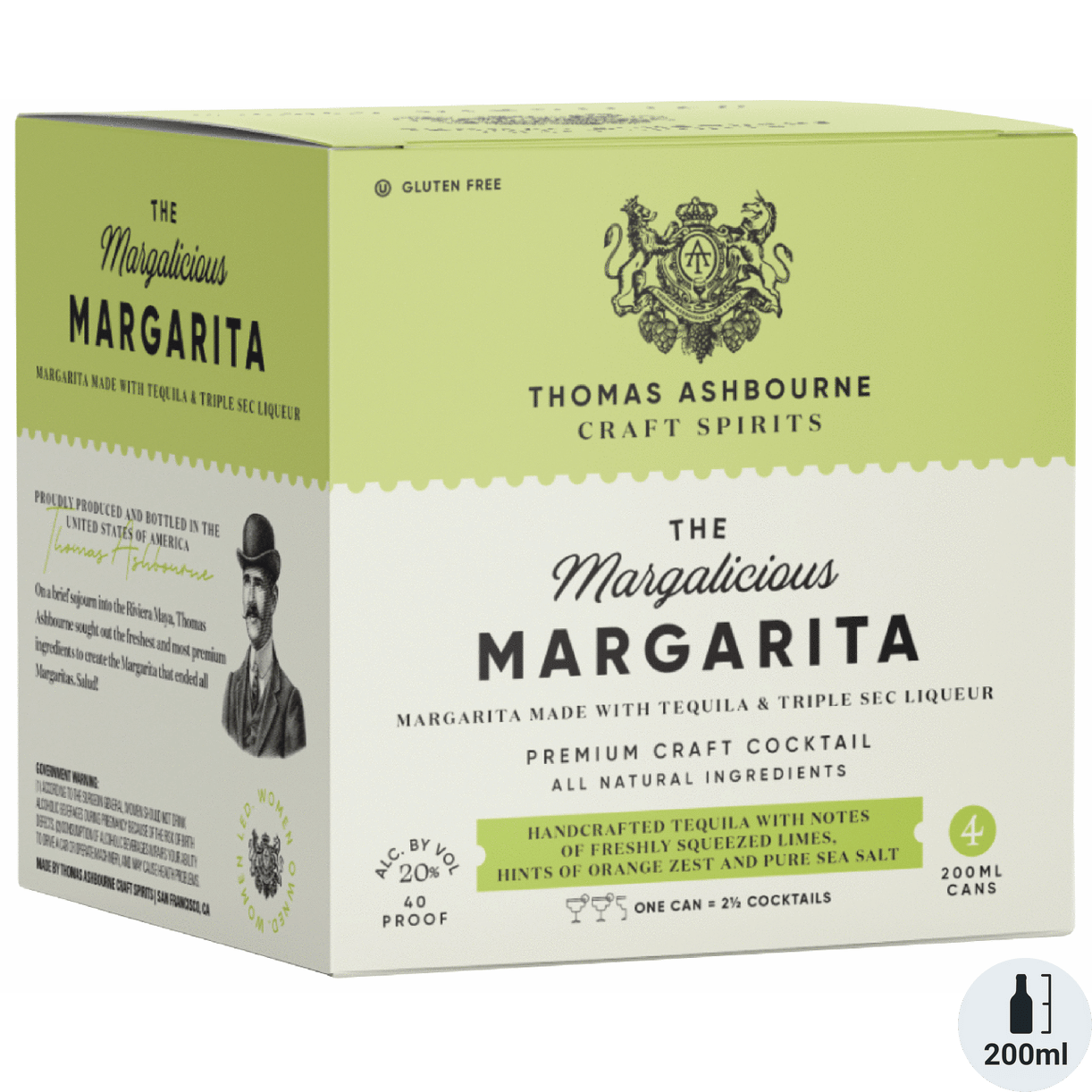 Thomas Ashbourne Craft Spirits Margarita Cocktail