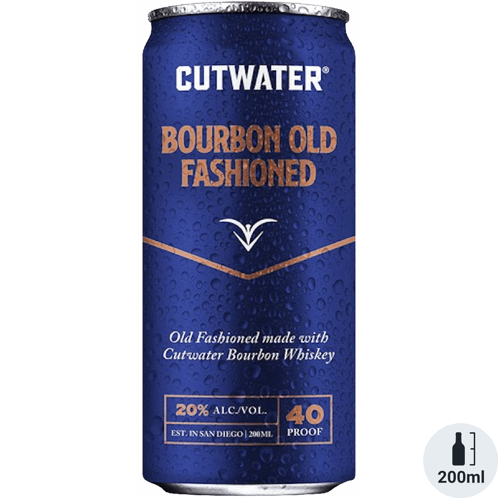 Cutwater High Proof Bourbon Old Fashioned