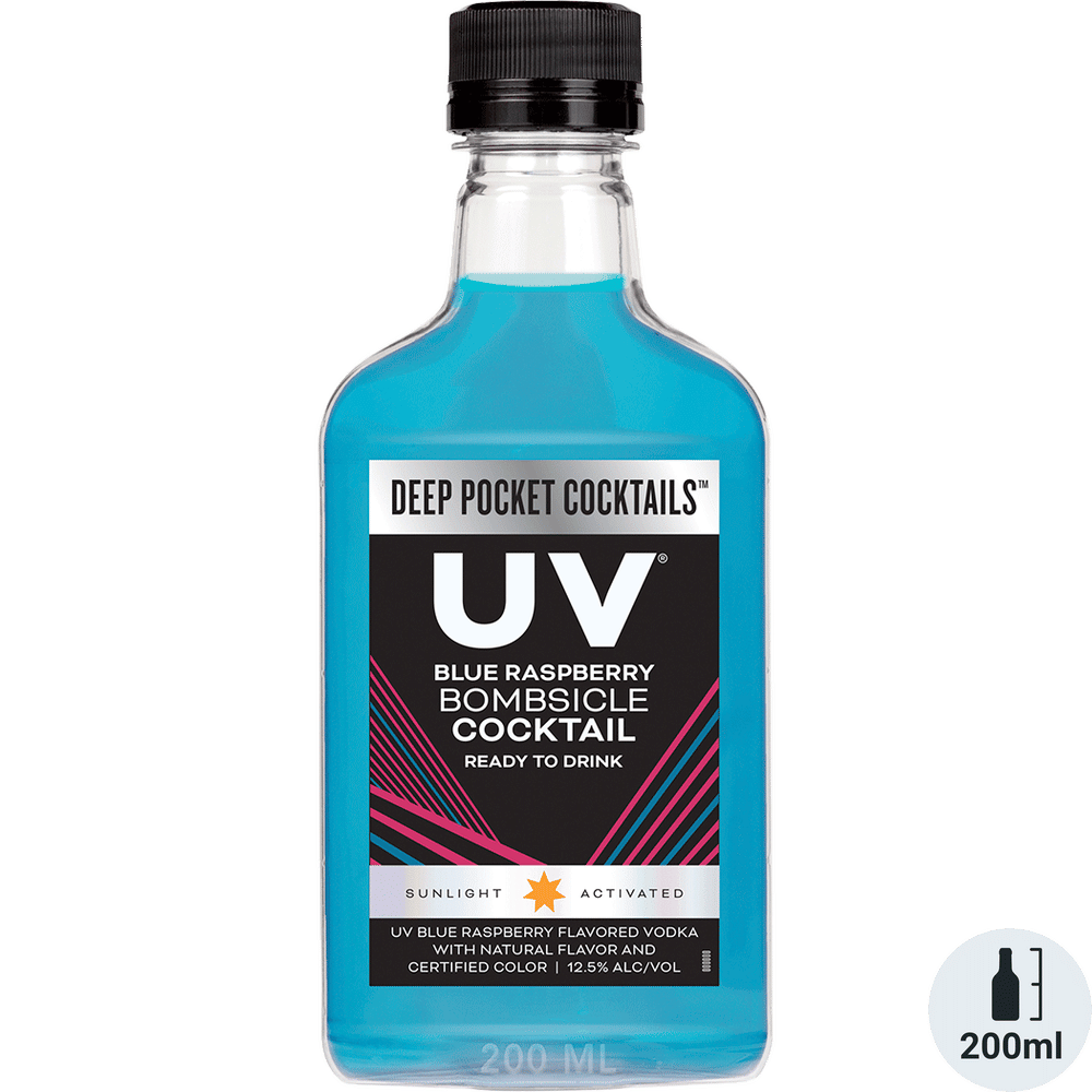 UV Blue Raspberry Bombsicle RTD Total Wine & More