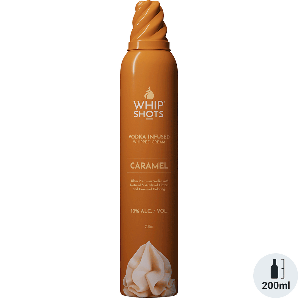Whip Shots Caramel Vodka Infused Whipped Cream Total Wine & More