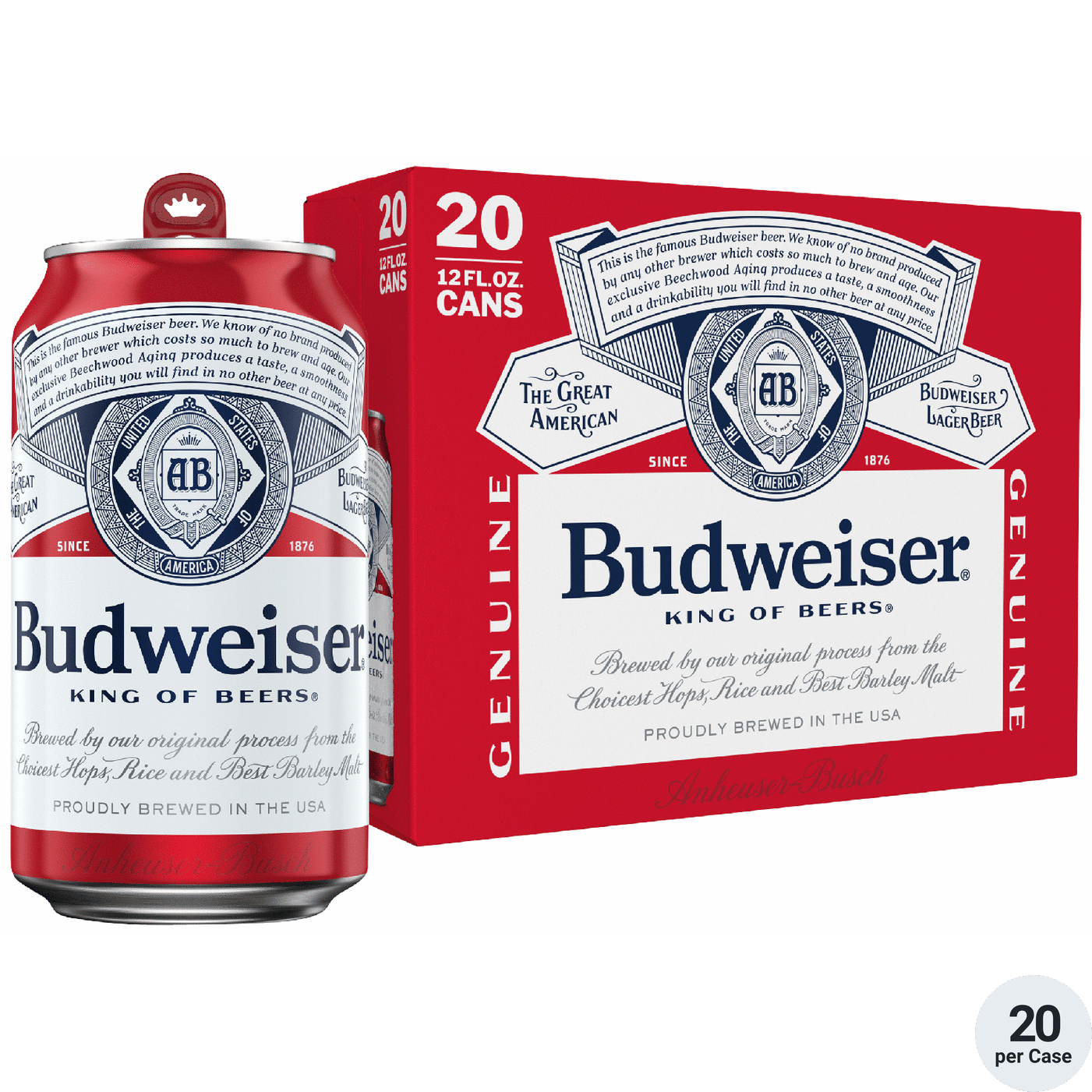Budweiser American Lager Beer
