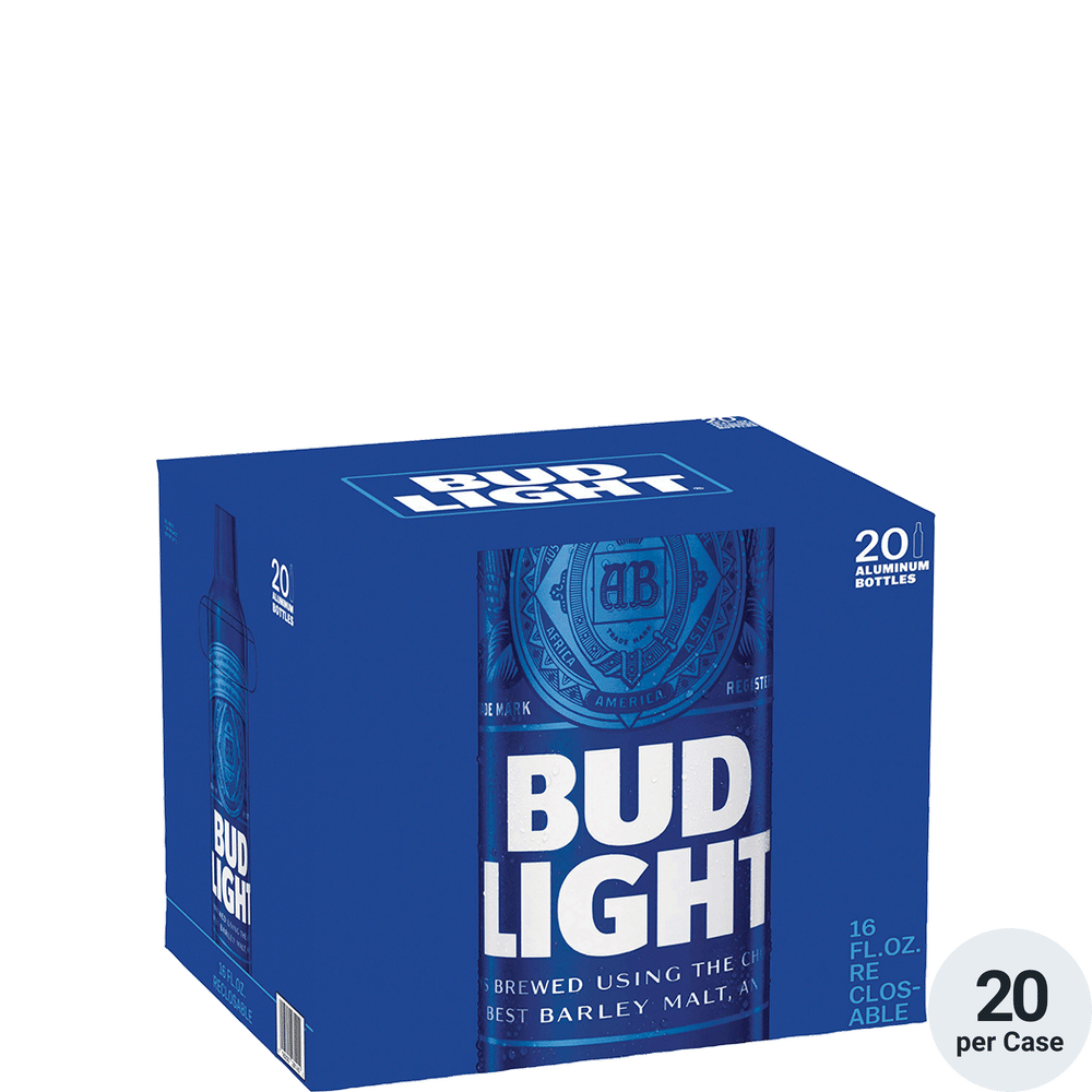 Bud Light 20-16ozAlmBtl