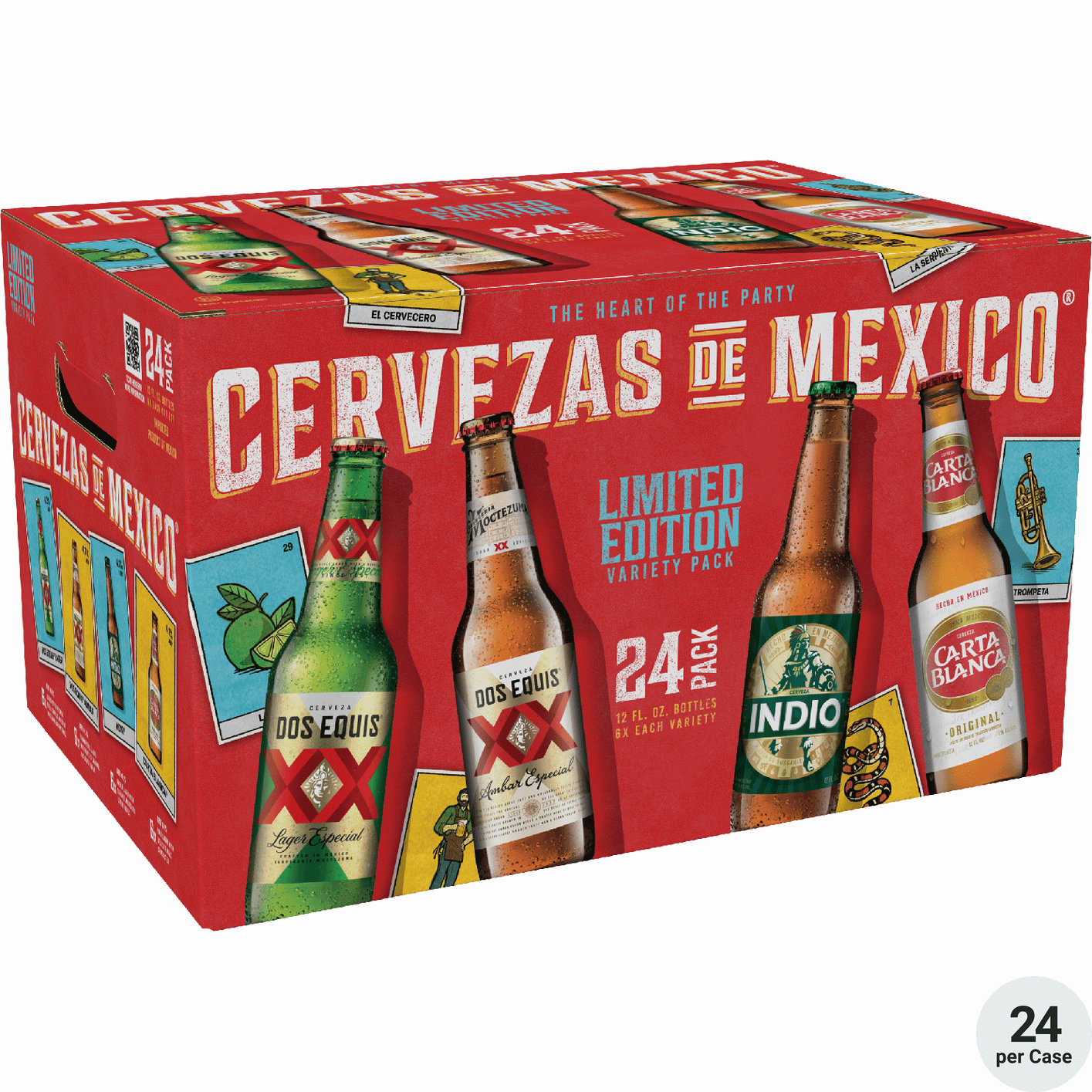 Cervezas De Mexico Lager Variety Pack