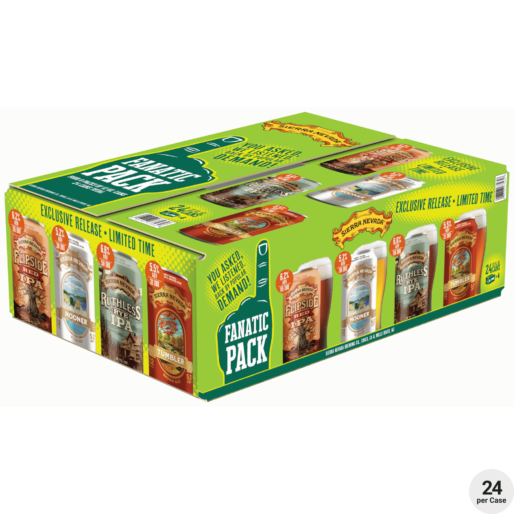 Sierra Nevada Fanatic Pack