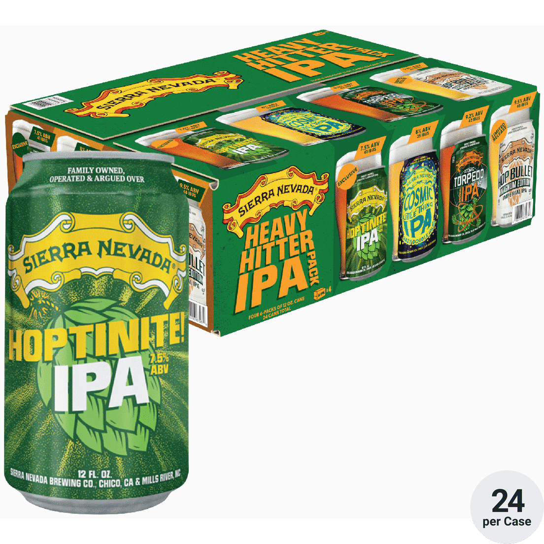 Sierra Nevada Heavy Hitter IPA Pack