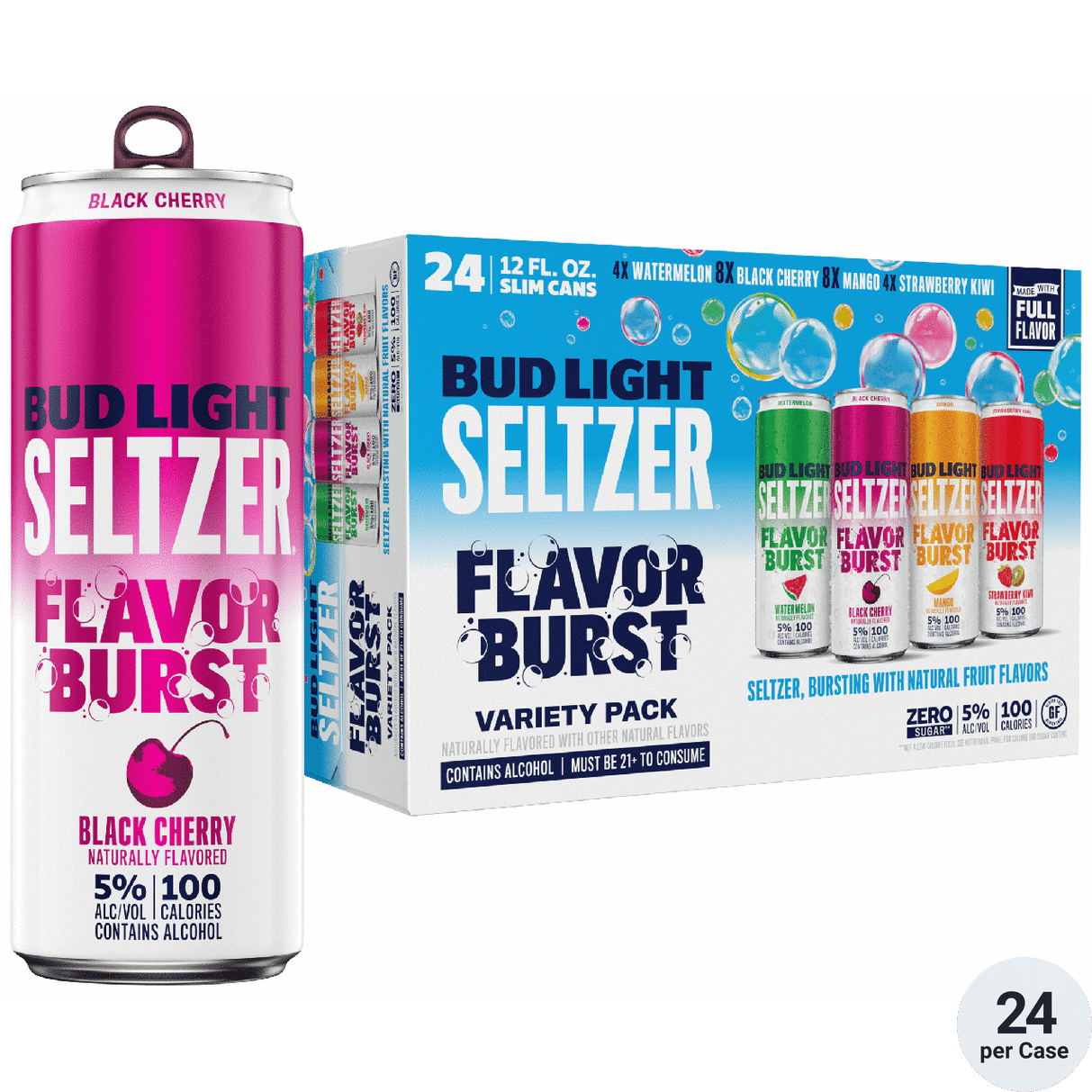 Bud Light Seltzer Flavor Burst Variety | Total Wine & More