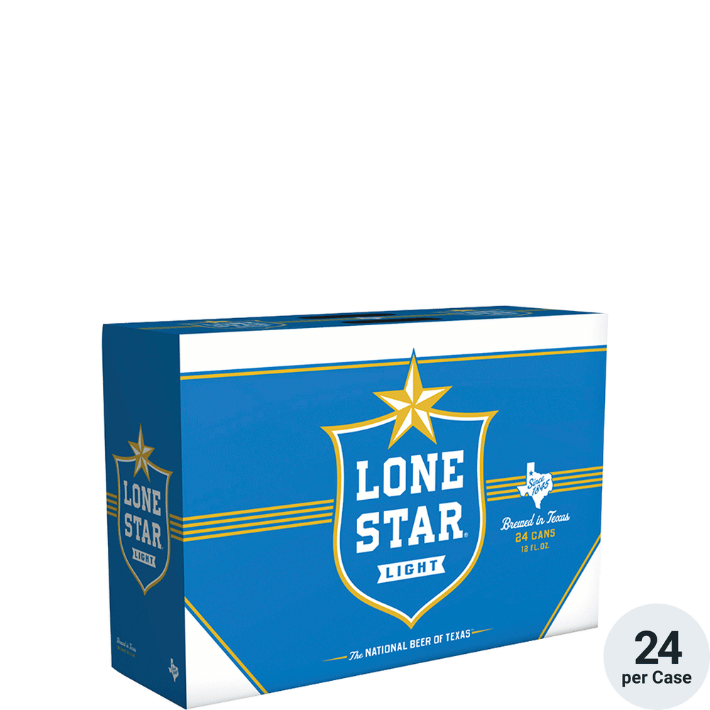 Lone Star Light 24-12oz Cans