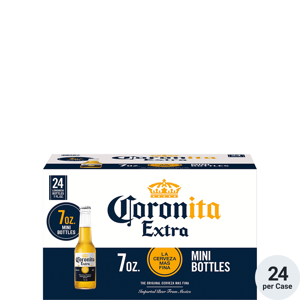 Corona Extra Coronita 24-7oz Btls
