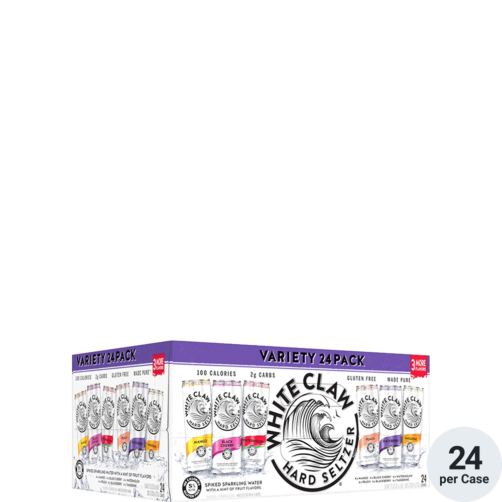 White Claw Hard Seltzer Variety Pack 24-12ozCan