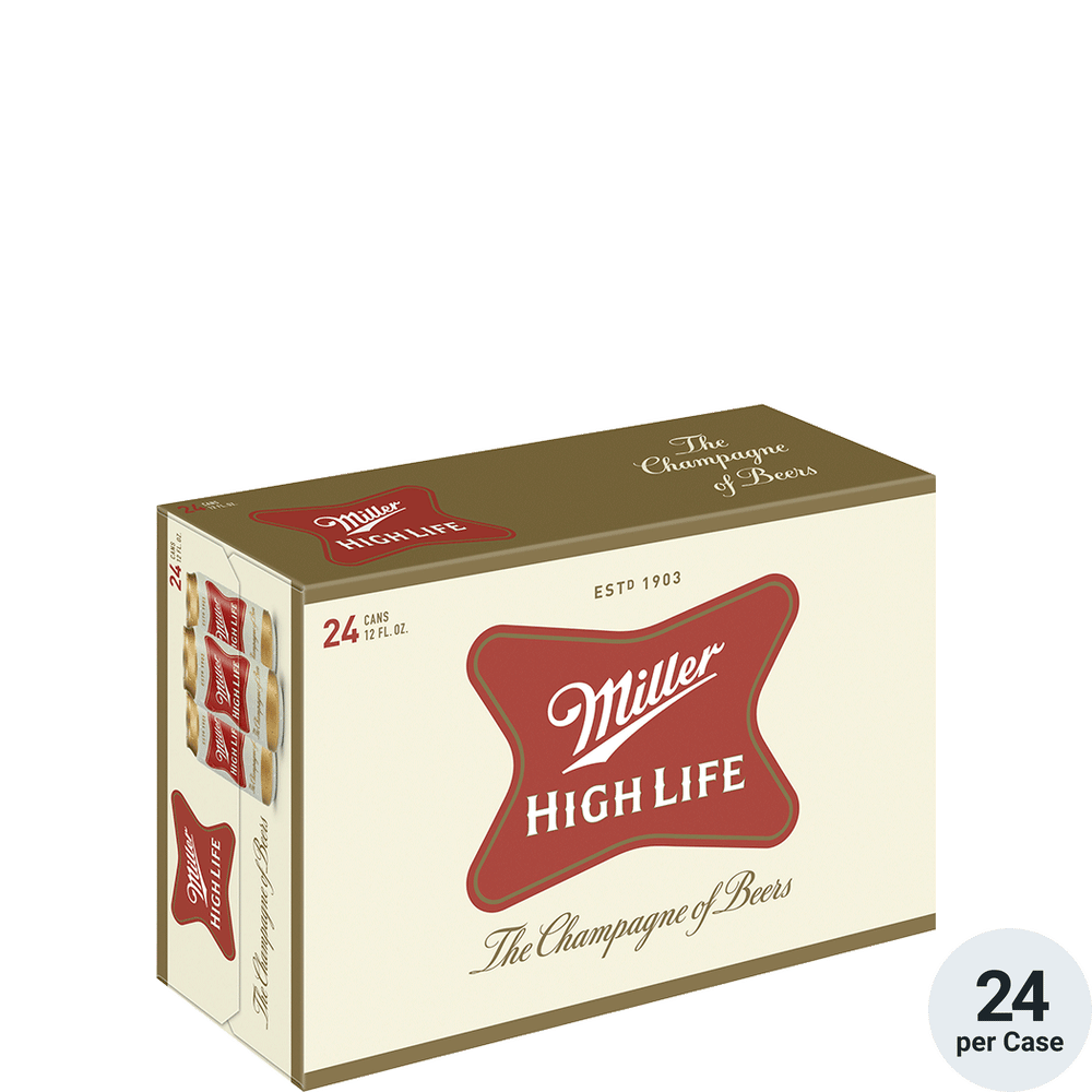 Miller High Life 24-12oz Cans
