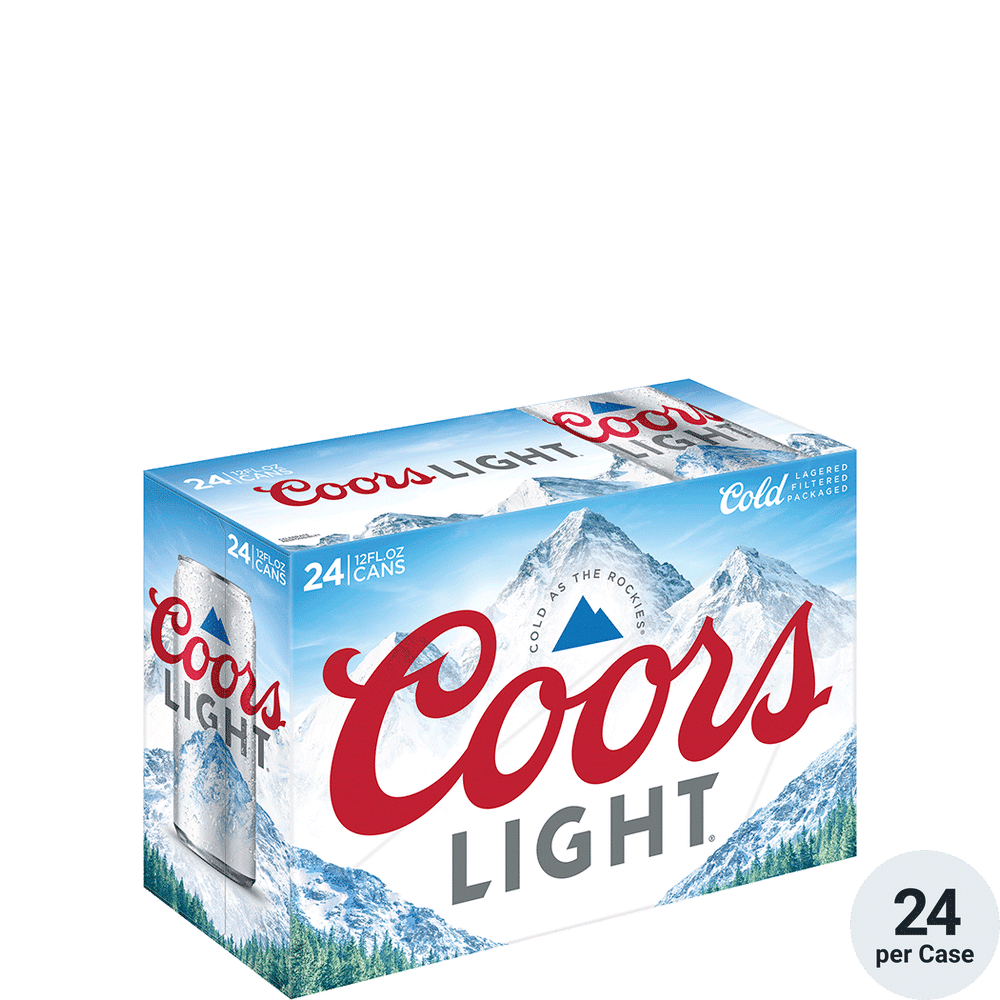 Coors Light 24-12oz Cans