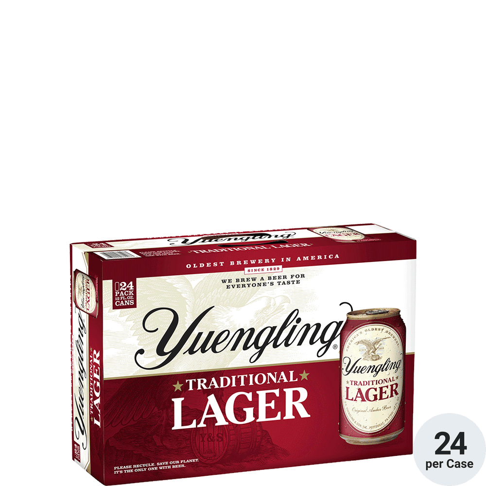 Yuengling Traditional Lager 24-12oz Cans
