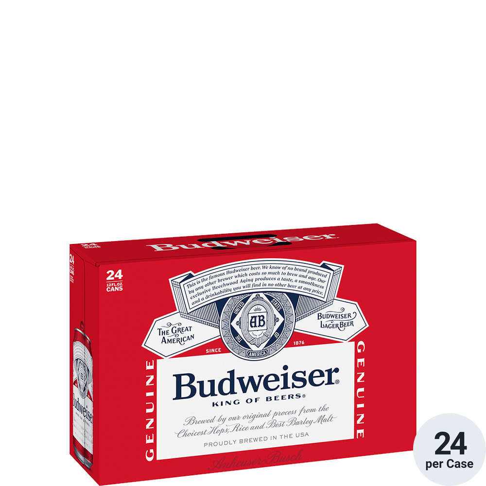 Budweiser 24-12oz Cans