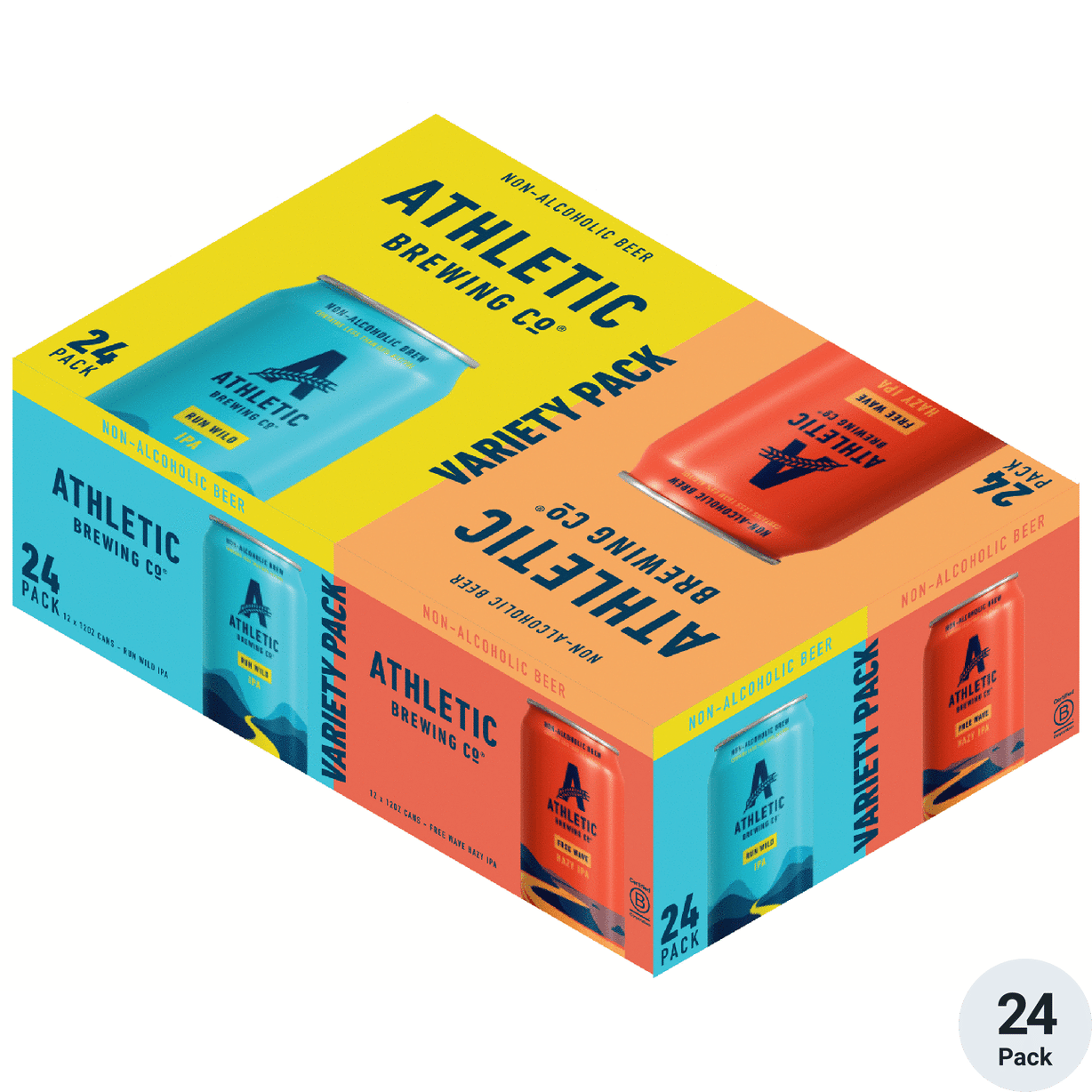 Athletic Non-Alcoholic IPA Variety Pack