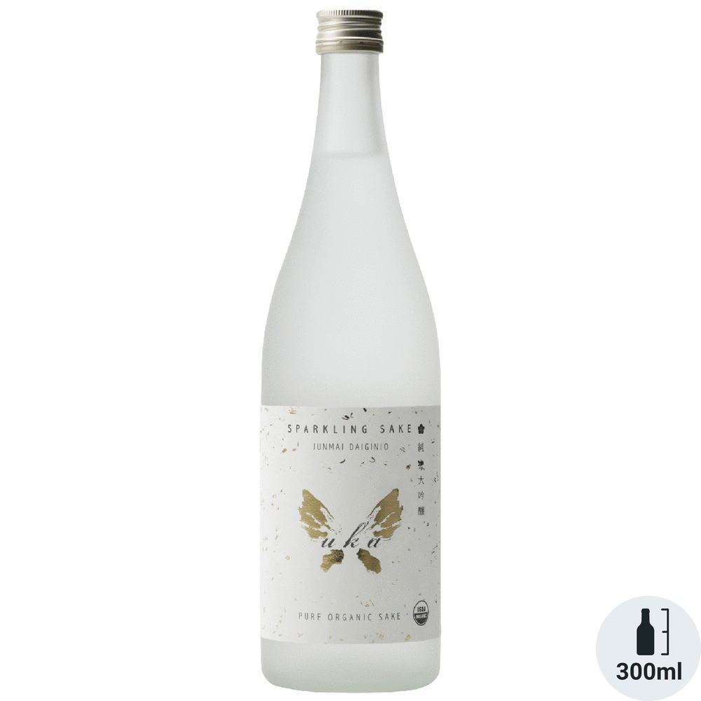 UKA Sparkling Sake Organic Junmai Daiginjo