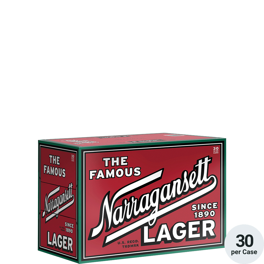 Narragansett Lager 30-12oz Cans