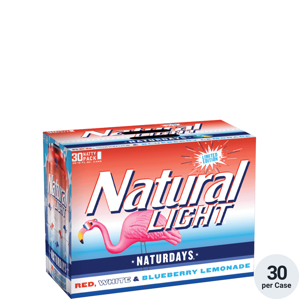 Natural Light Naturdays Red White & Blueberry Lemonade Total Wine & More