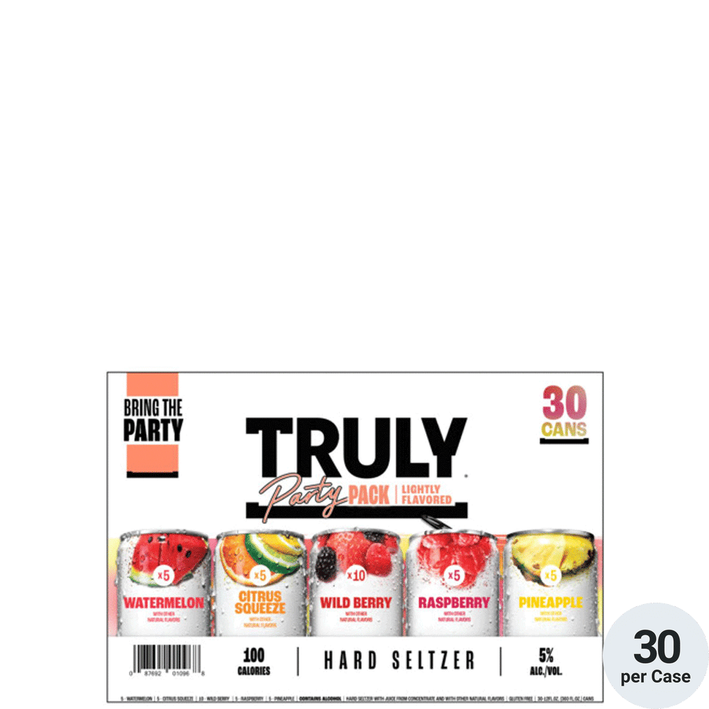 Truly Party Pack 30-12oz Cans