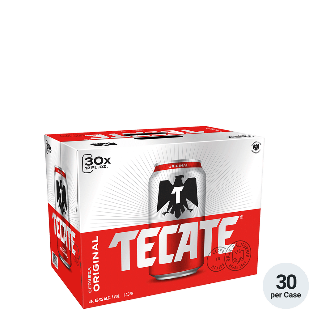 Tecate 30-12oz Cans