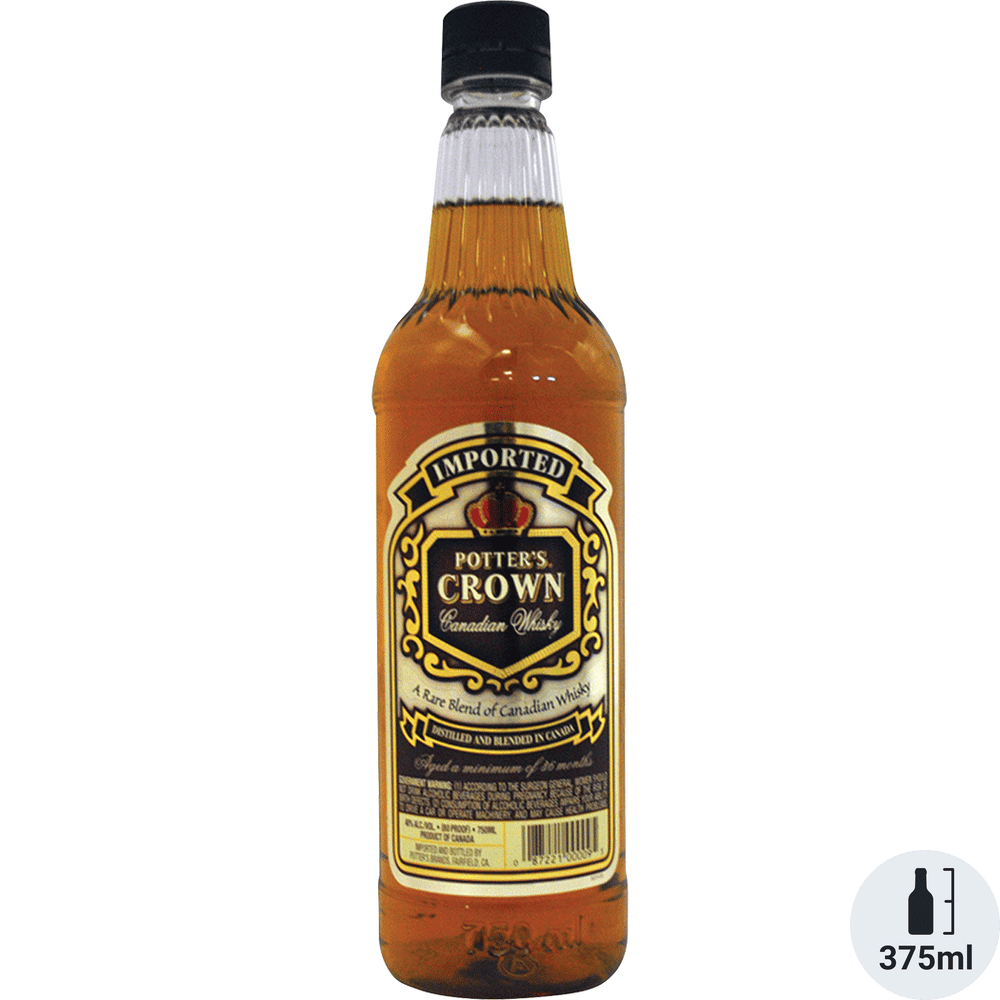 Potter's Crown Canadian Whisky