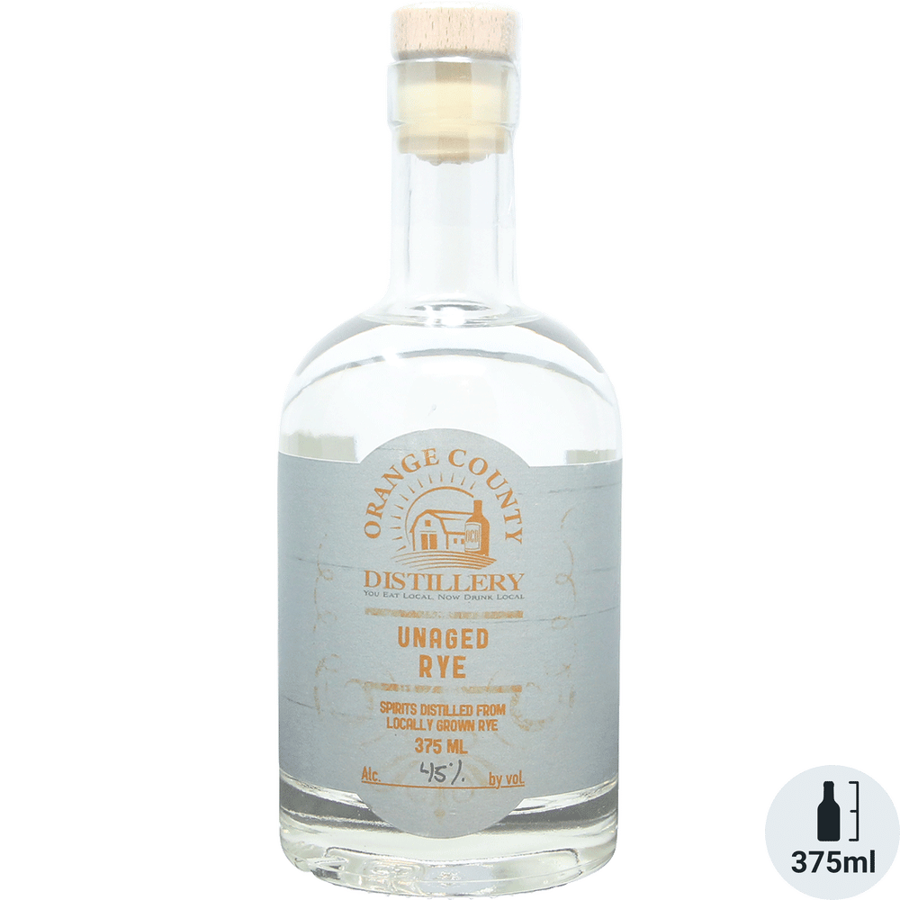 Orange County Distillery Unaged Rye Whiskey