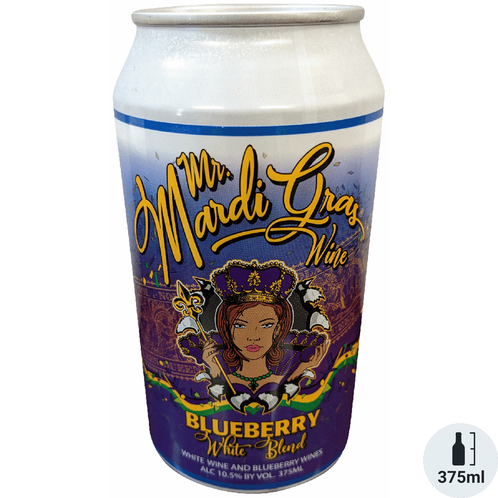 Mr. Mardi Gras Blueberry White Blend