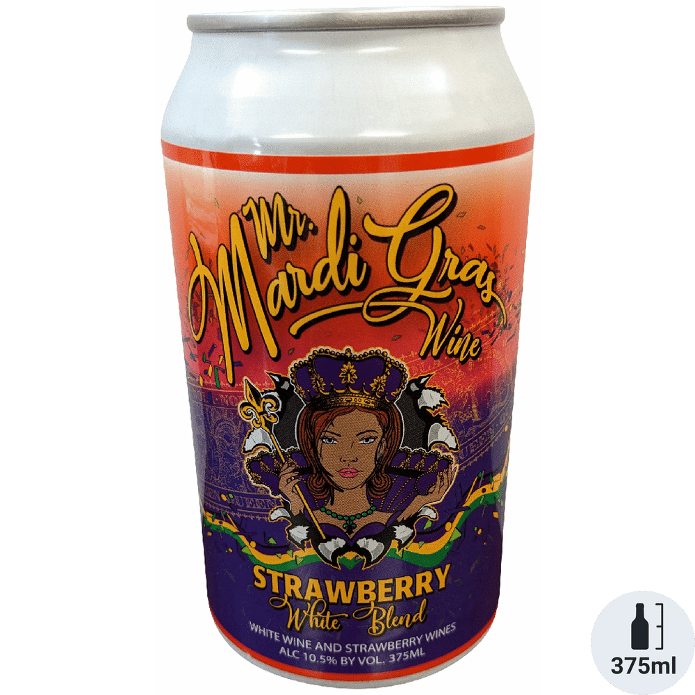 Mr. Mardi Gras Wine Strawberry White Blend