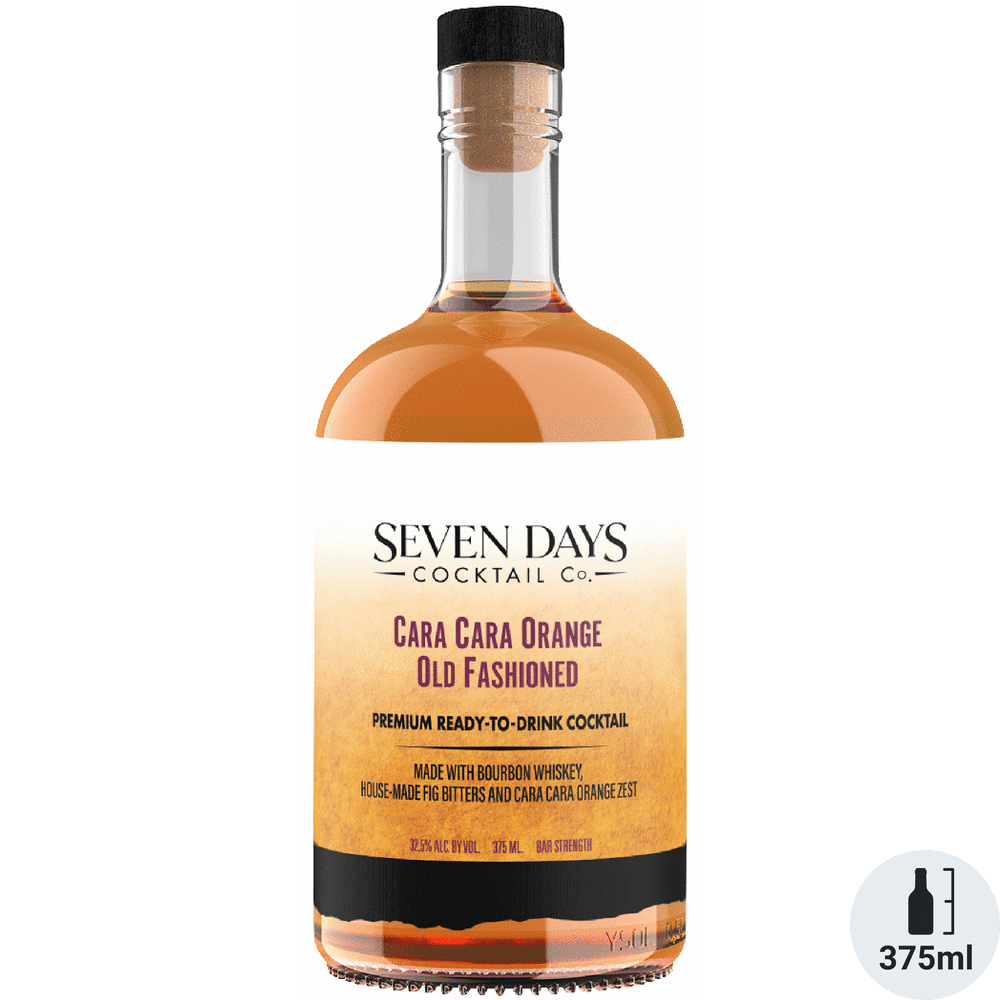 Seven Days Cocktail Co. Cara Cara Orange Old Fashioned