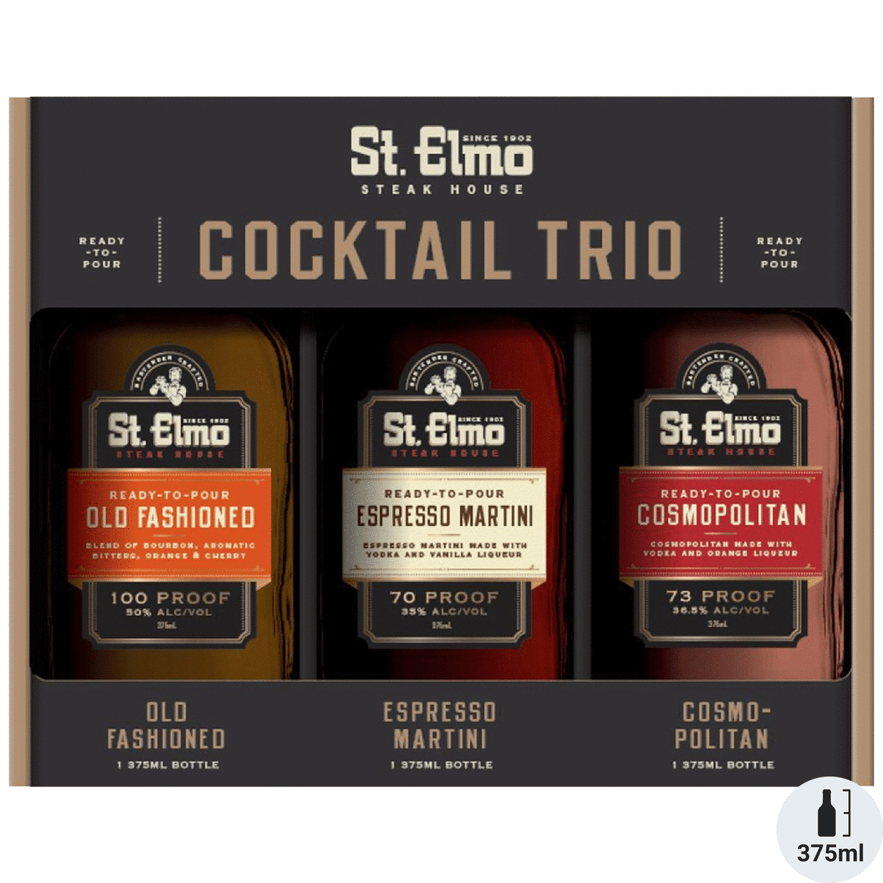 St. Elmo Cocktail Trio